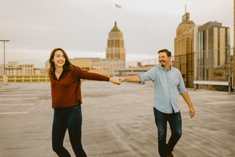 Sydney & Weston’s Downtown San Antonio Engagement