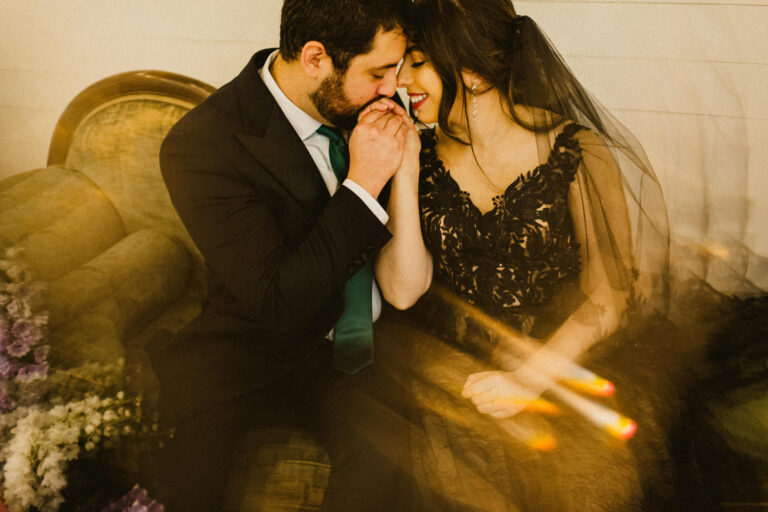 Dark and Moody Wedding Styled Shoot at Prospect House